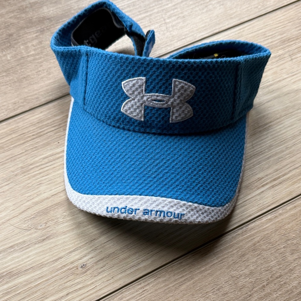 Under Armour Blue and Black Sports Visor